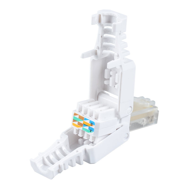 Cat5e بدون ابزار بدون ابزار RJ45 کانکتور RJ-688Y-C5E Cat5e بدون ابزار بدون ابزار RJ45 کانکتور RJ-688Y-C5E