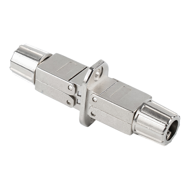 اتصال بدون ابزار محافظ Cat6A (با پایه نصب) RJ-603S-2-C6A اتصال بدون ابزار محافظ Cat6A (با پایه نصب) RJ-603S-2-C6A
