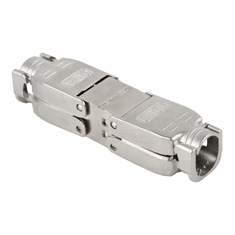 اتصال بدون ابزار محافظ Cat6A (با پایه نصب) RJ-603S-2-C6A اتصال بدون ابزار محافظ Cat6A (با پایه نصب) RJ-603S-2-C6A