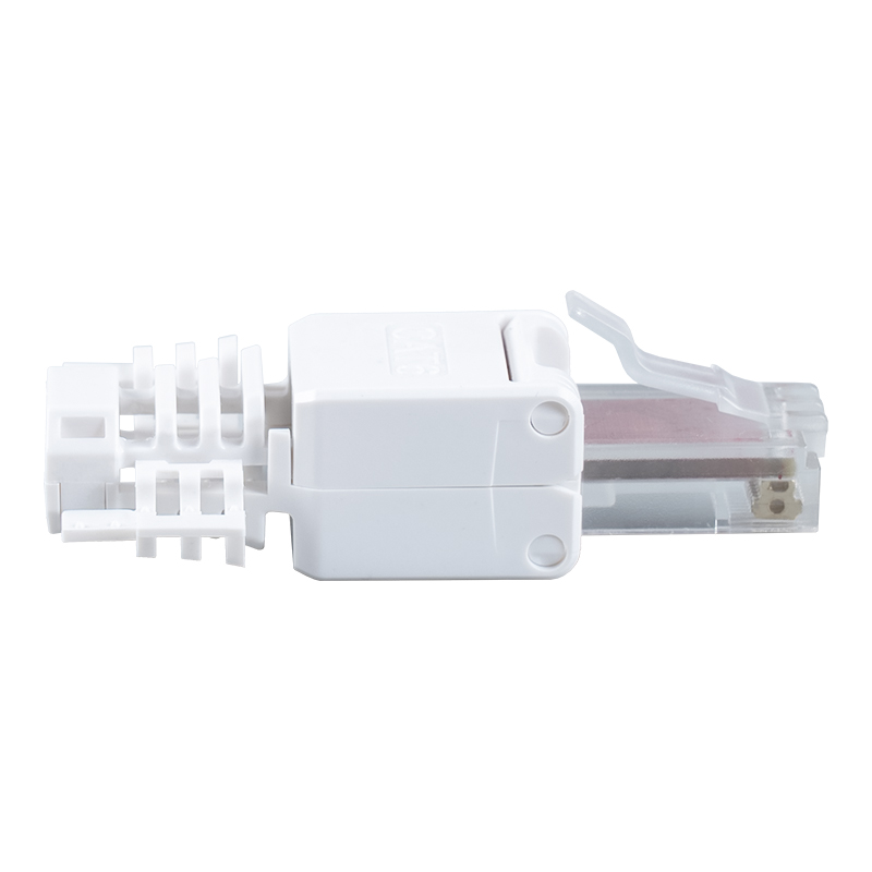 کانکتور RJ45 بدون ابزار Cat6 (با بال) RJ-688X-C6 کانکتور RJ45 بدون ابزار Cat6 (با بال) RJ-688X-C6