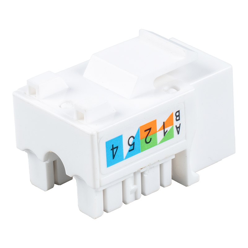 جک ماژولار 90 درجه بدون محافظ Cat5e SM-2016H8C5E جک ماژولار 90 درجه بدون محافظ Cat5e SM-2016H8C5E