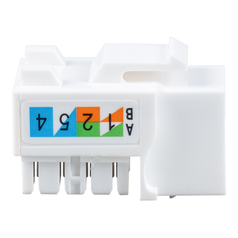 جک ماژولار 90 درجه بدون محافظ Cat5e SM-2016H8C5E جک ماژولار 90 درجه بدون محافظ Cat5e SM-2016H8C5E