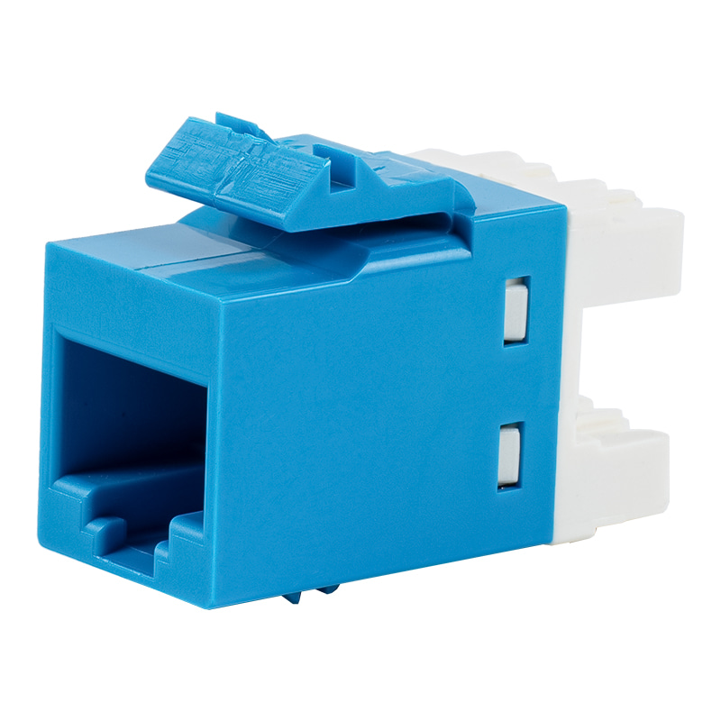جک ماژولار 180 درجه بدون محافظ Cat6 SM-2027H8C6 جک ماژولار 180 درجه بدون محافظ Cat6 SM-2027H8C6
