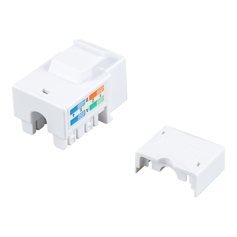 جک ماژولار 90 درجه بدون محافظ Cat6 SM-2053H8C6 جک ماژولار 90 درجه بدون محافظ Cat6 SM-2053H8C6