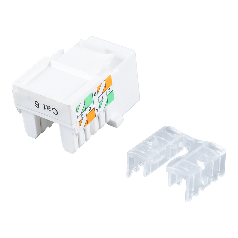 Cat6 بدون محافظ 90 درجه Keystone Jack SM-2337H8C6 Cat6 بدون محافظ 90 درجه Keystone Jack SM-2337H8C6