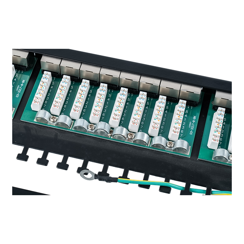 رده 6 پچ پنل محافظ 24 پورت 19 اینچی 1U SP-3217SK24-C6A رده 6 پچ پنل محافظ 24 پورت 19 اینچی 1U SP-3217SK24-C6A