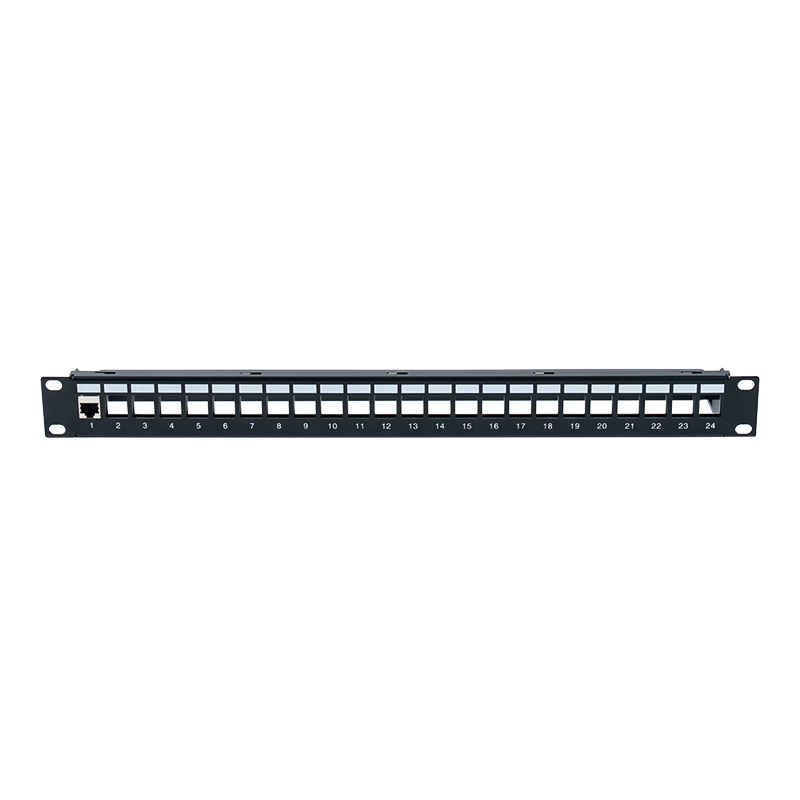پچ پنل محافظ 19 اینچی 1U 24 پورت (با ماژول C6) SP-3260-24P پچ پنل محافظ 19 اینچی 1U 24 پورت (با ماژول C6) SP-3260-24P