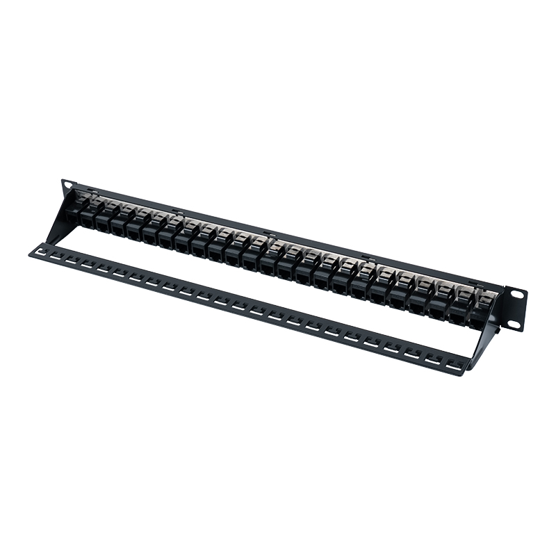 پچ پنل محافظ 19 اینچی 1U 24 پورت (با ماژول C6) SP-3260-24P پچ پنل محافظ 19 اینچی 1U 24 پورت (با ماژول C6) SP-3260-24P