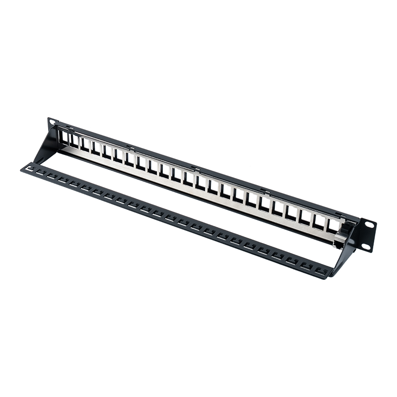 پچ پنل محافظ 19 اینچی 1U 24 پورت (با ماژول C6) SP-3260-24P پچ پنل محافظ 19 اینچی 1U 24 پورت (با ماژول C6) SP-3260-24P
