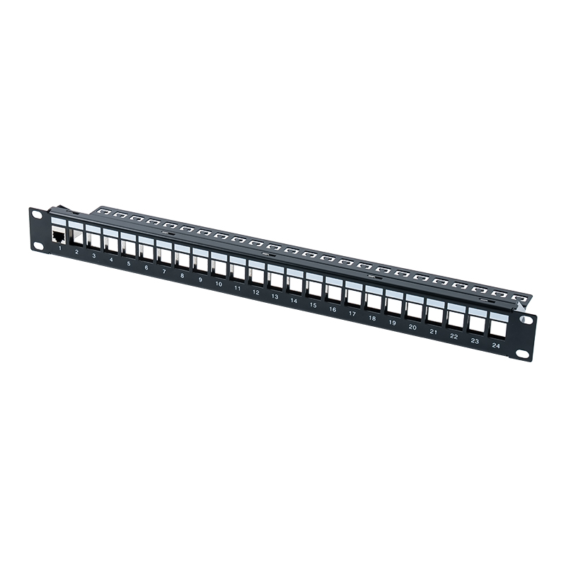 پچ پنل محافظ 19 اینچی 1U 24 پورت (با ماژول C6) SP-3260-24P