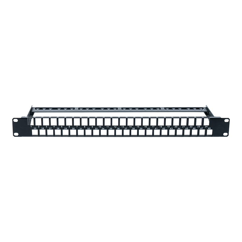 19 اینچ 1U48 پورتShieldedEmptyRack SP-3315S-48P 19 اینچ 1U48 پورتShieldedEmptyRack SP-3315S-48P