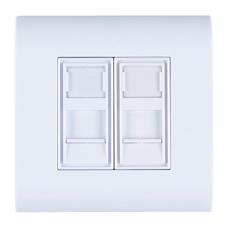 صفحه دیواری خالی 80 با دو دهانه SW-4226A SW-4228A