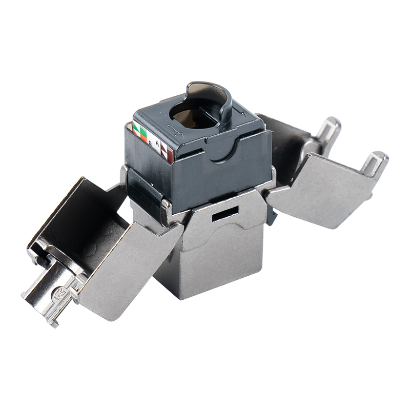 جک کیستون بدون درز 180 درجه محافظ C6A (نوع بازشو) SM-2336SH8C6A جک کیستون بدون درز 180 درجه محافظ C6A (نوع بازشو) SM-2336SH8C6A